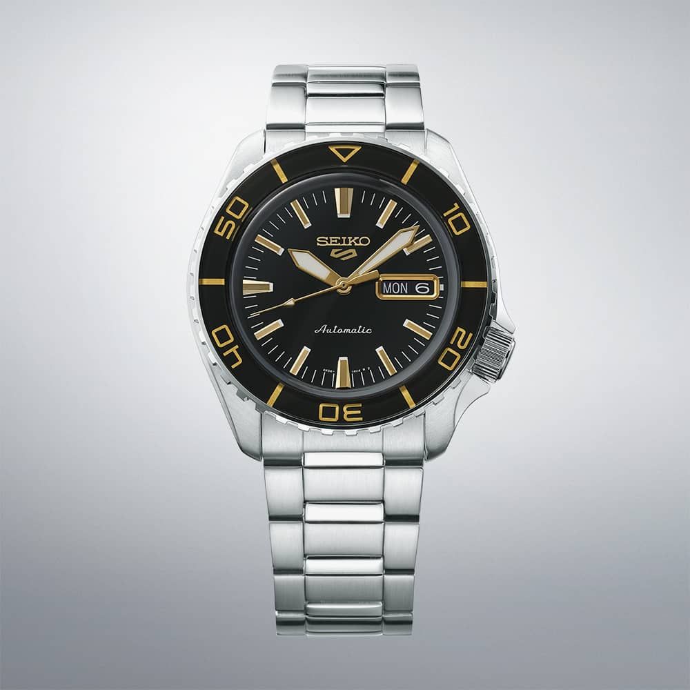 Seiko 5 Sports SKX Watch 42.5mm  Automatic Blacktone Redux SRPK99K1 image 0