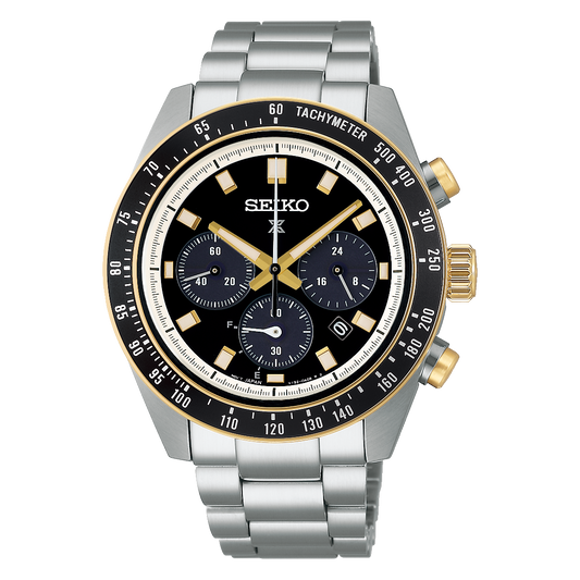 Seiko Prospex Circuit Race Speedtimer 1969 Reissue Watch | 41mm | Solar Chronograph SSC941P1 image 0