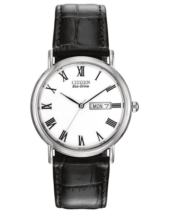 Men's Citizen black leather strap BM8240-11A image 0