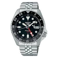Seiko 5 Sports GMT Black Grape Watch  42.5mm  Automatic SSK001K1 image 0