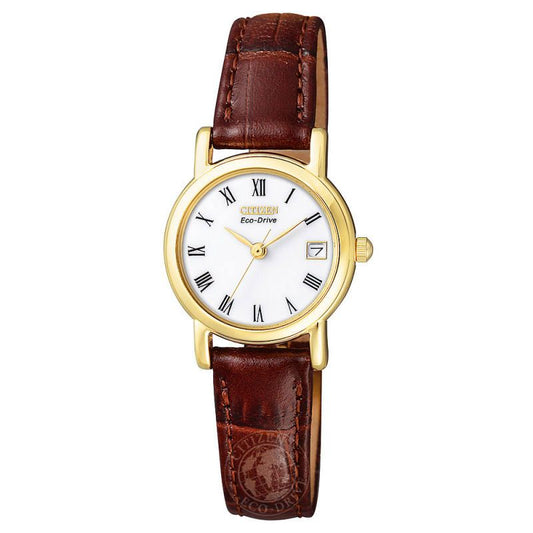 Ladies Citizen Eco-drive Ladies Strap Stainless Steel Watch EW1272-01B image 0