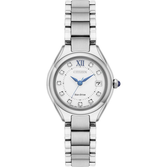 Ladies Citizen Silhouette Crystal Watch EW2540-83A image 0