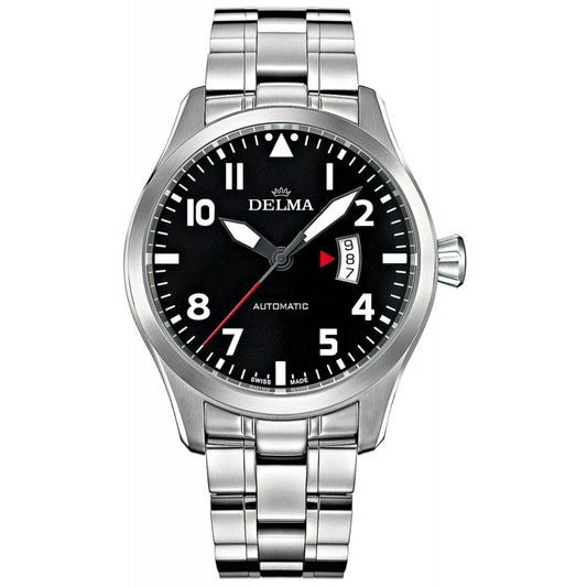 Delma Aero Commander Automatic Watch, Black, 45 mm, 41702.570.6.038 image 0