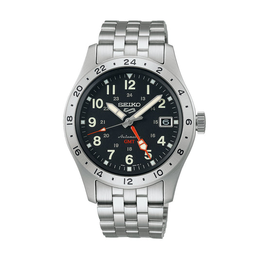 Seiko 5 Sports Field 'Deploy' Mechanical GMT Mens Watch SSK023K1 image 0