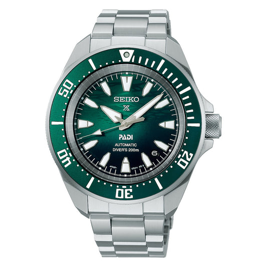 Seiko Prospex 1965 Reissue Heritage Diver's PADI Watch 42mm Automatic 300M Green SPB501J1
