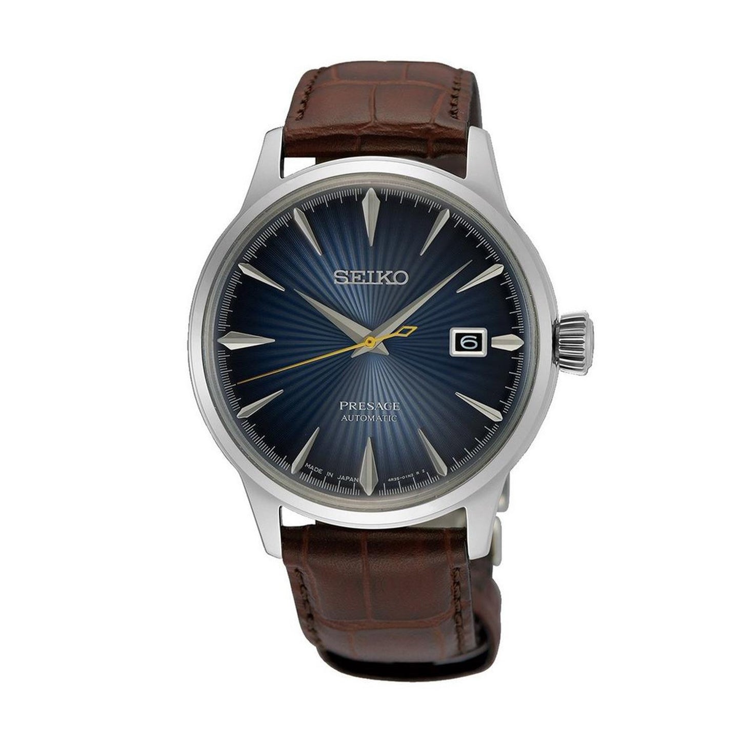 Seiko Presage Midnight Blue Moon Cocktail Time Watch 40.5mm Automatic Blue  SRPK15J1