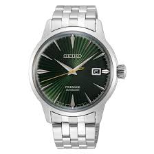 Seiko Mens Presage Cocktail Time Mockingbird Watch SRPE15J1